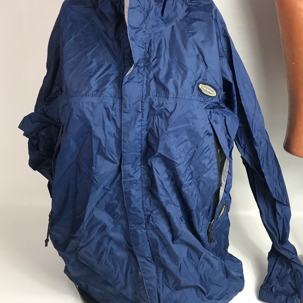 Stearns Dry Wear Rain Mens L Nylon Jacket Hoodie